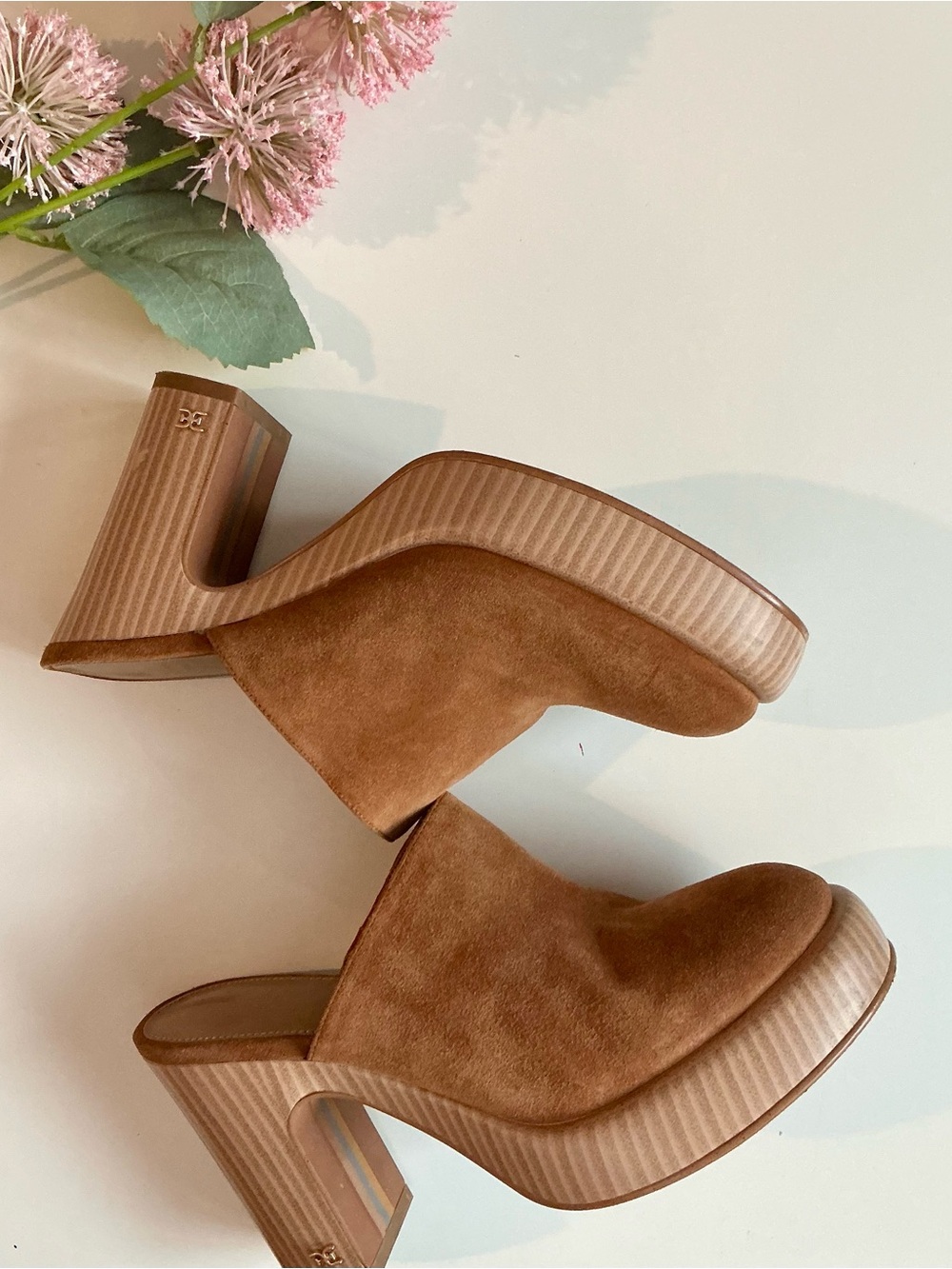 Sam Edelman Shiloh Mules Sz7 - Picture 11 of 14